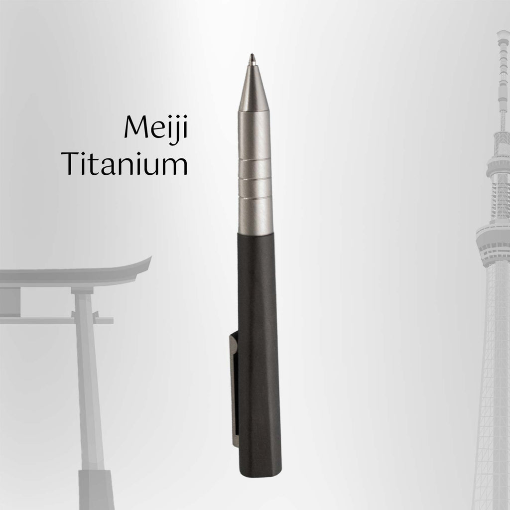 Meiji Titanium Ballpoint Pen