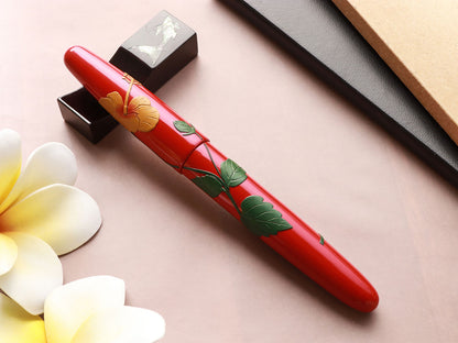 Dream Pen Tsuikin Hibiscus - Urushi Red - Wancherpen International