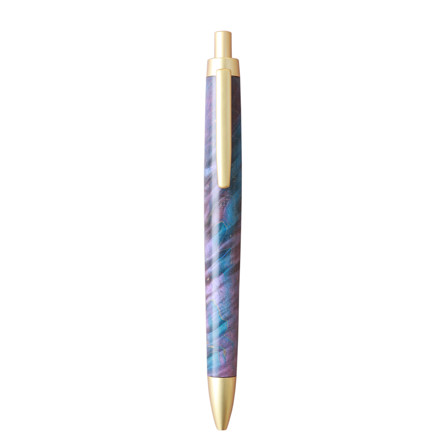 Stabilized Ballpoint Pen - Purple-Blue - Wancherpen International