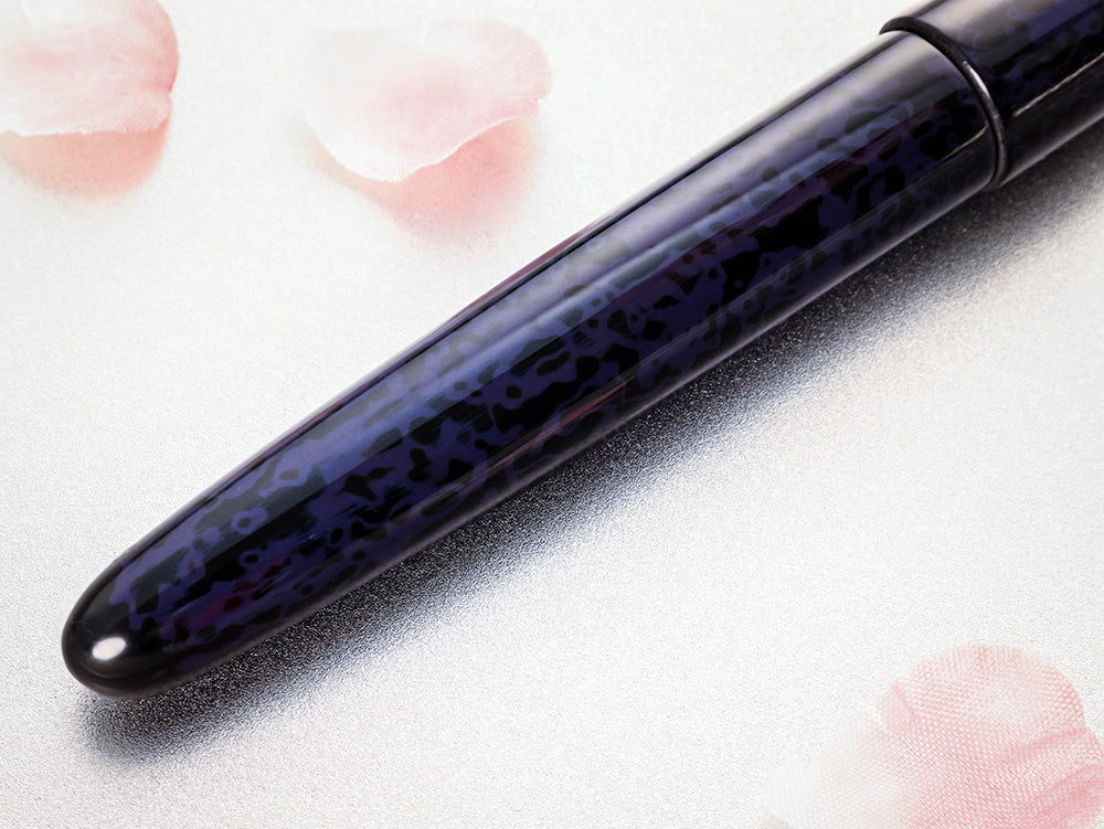 Hirota Urushi - Kara Nuri - Murasaki Fountain Pen - Wancher Pen