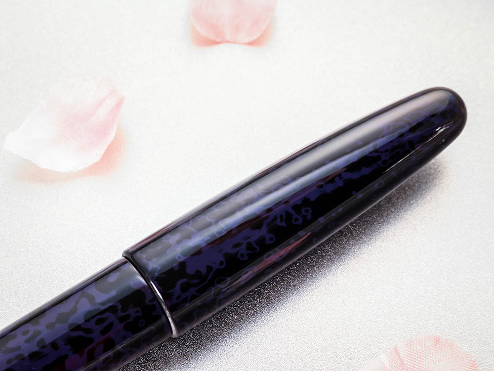 Hirota Urushi - Kara Nuri - Murasaki Fountain Pen - Wancher Pen