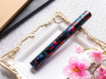 KALEIDO Fountain Pen - Black (Yomatsuri) - Wancherpen International