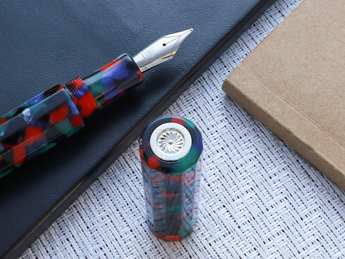 KALEIDO Fountain Pen - Black (Yomatsuri) - Wancherpen International