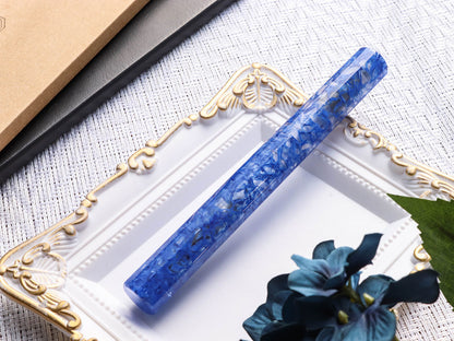 KALEIDO Fountain Pen - Blue Marbles (Fuun) - Wancherpen International