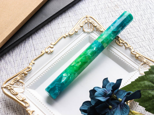 KALEIDO Fountain Pen - Green (Shisui) - Wancherpen International