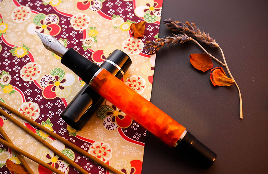 Zen - Fire Fountain Pen - Wancher Pen