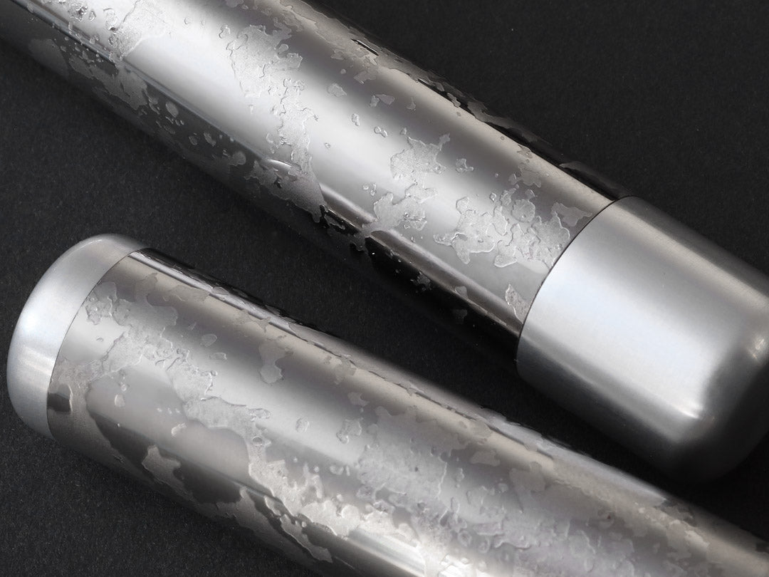 Primo - Frosty Silver Fountain Pen - Wancher Pen