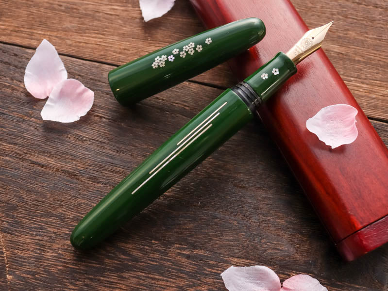 Zogan Sakura River - Urushi Green - Wancherpen International