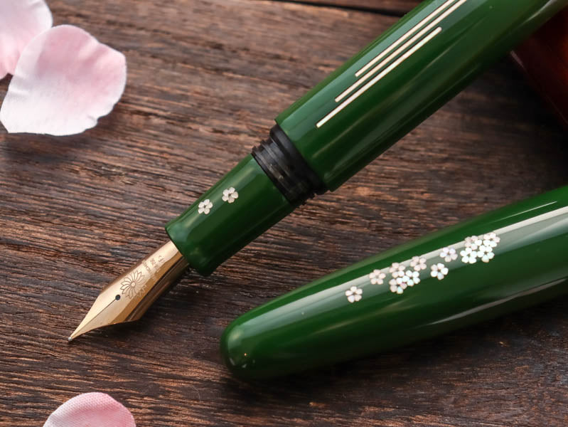 Zogan Sakura River - Urushi Green - Wancherpen International