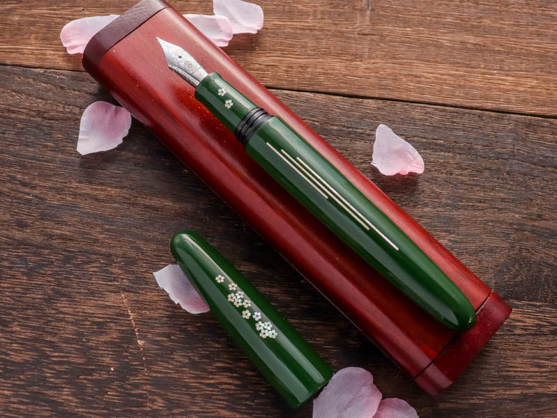 Zogan Sakura River - Urushi Green - Wancherpen International