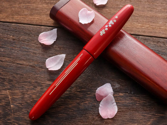 Zogan Sakura River - Urushi Red [AS IS Sale] - Wancherpen International