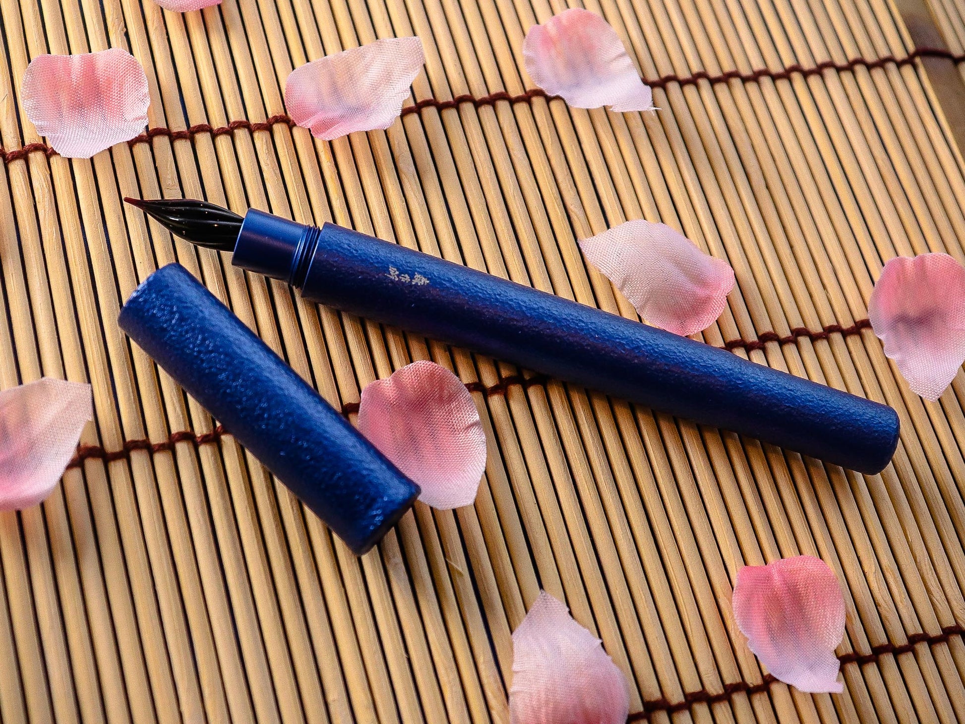 Shizuku Pen - Blue Moon Fountain Pen - Wancher Pen