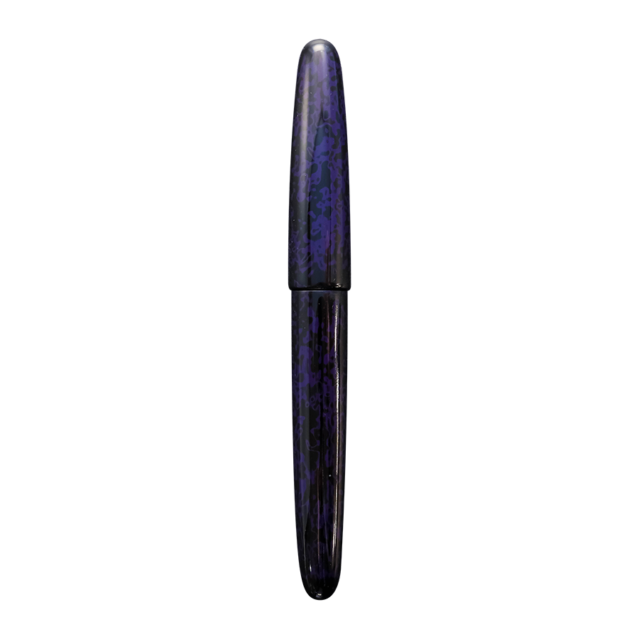 Hirota Urushi - Kara Nuri - Murasaki Fountain Pen - Wancher Pen