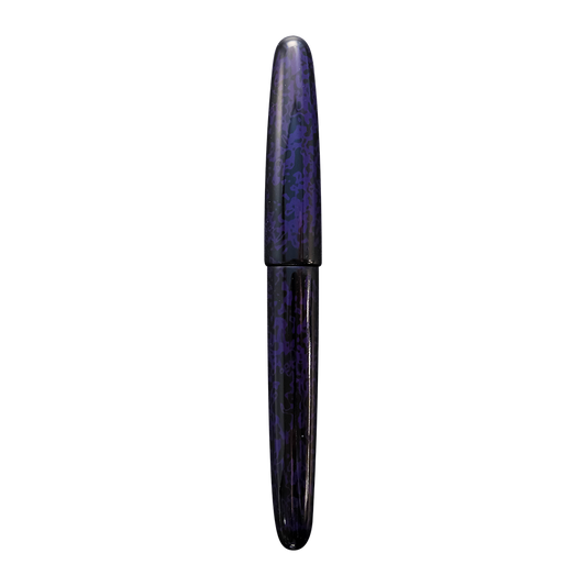 Hirota Urushi - Kara Nuri - Murasaki Fountain Pen - Wancher Pen