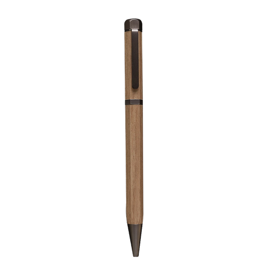 Meiboku Hexagonal Sandalwood Ballpoint Pen - Wancher Pen