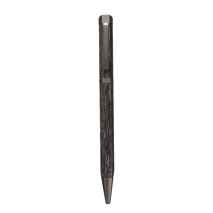 Meiboku Hexagonal Blackwood Ballpoint Pen - Wancher Pen