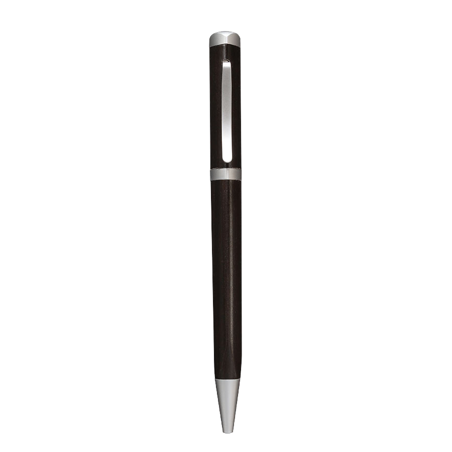 Meiboku Triangular Ebony Ballpoint Pen - Wancher Pen