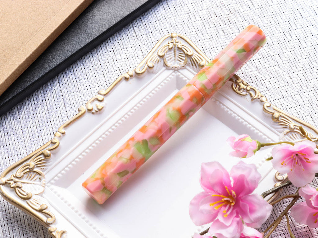 KALEIDO Fountain Pen - Pink (Wazakura) - Wancherpen International