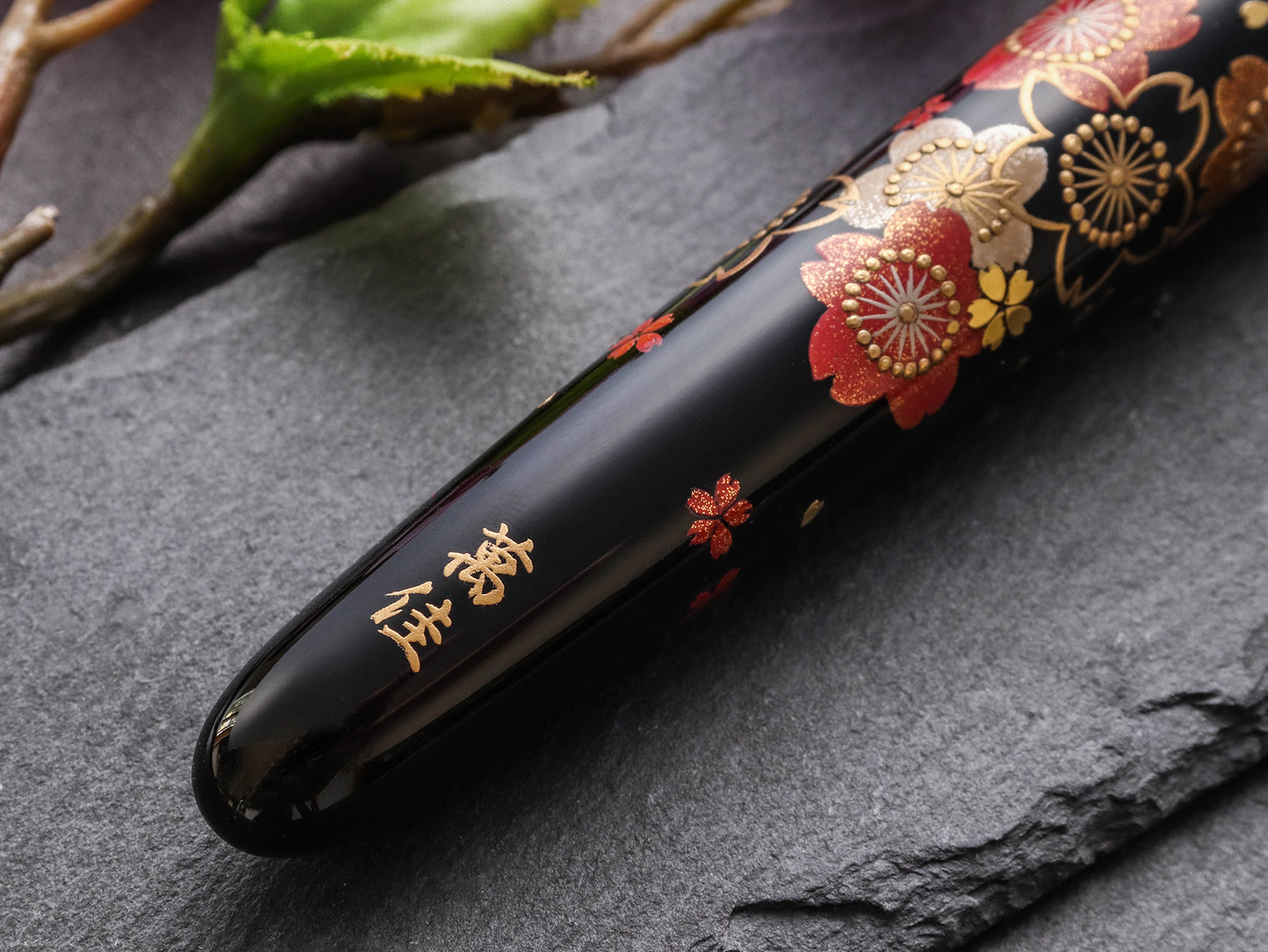 True Maki-e - 桜 - Sakura Fountain Pen - Wancher Pen