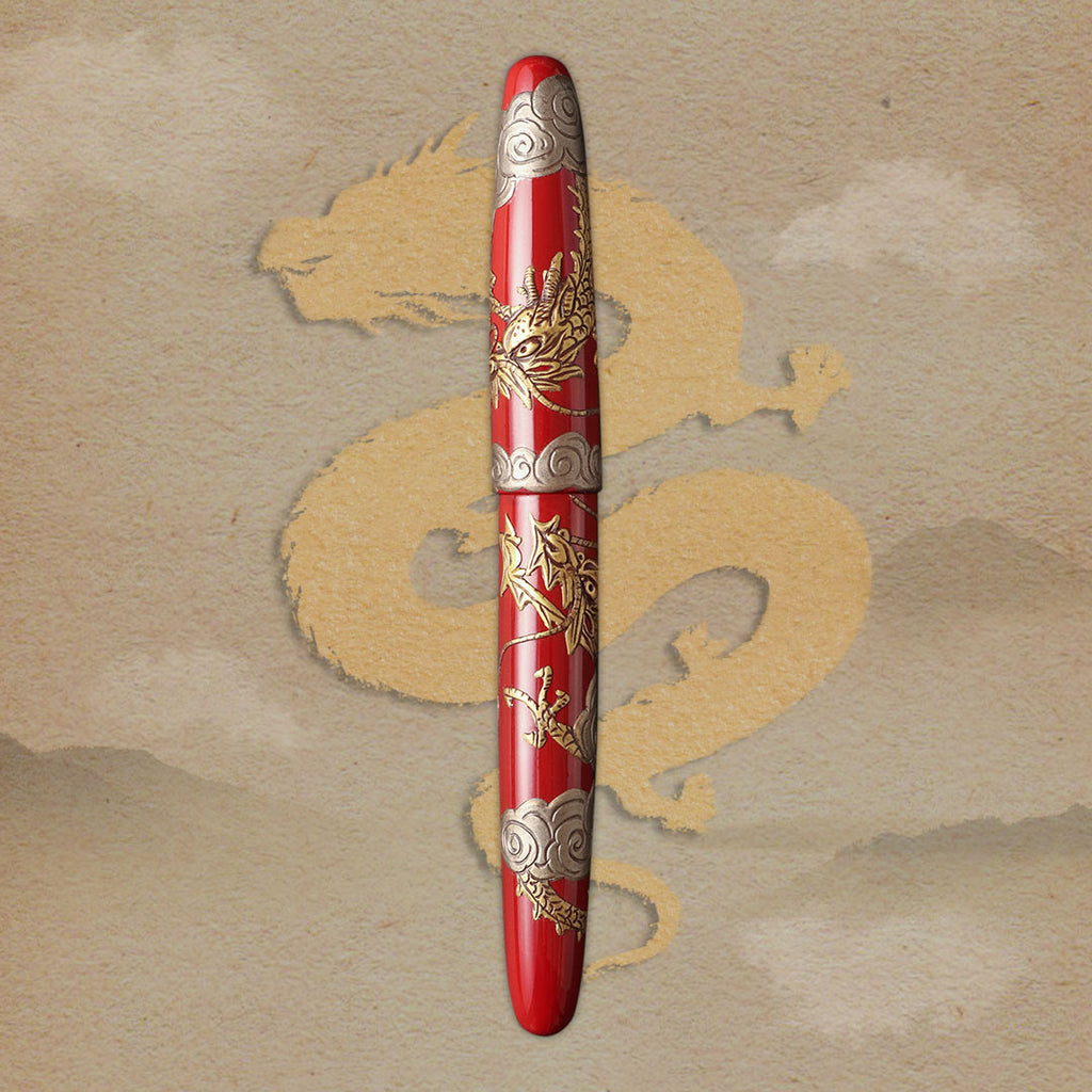 Tsuikin - Twin Dragons - Red Urushi - Wancherpen International