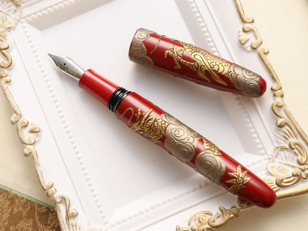 Tsuikin - Twin Dragons - Red Urushi - Wancherpen International