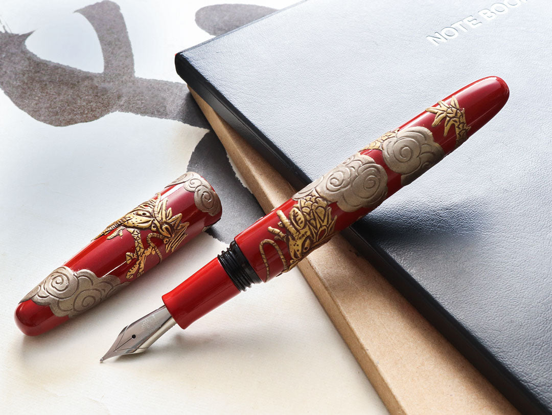 Tsuikin - Twin Dragons - Red Urushi - Wancherpen International