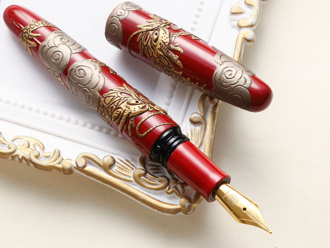 Tsuikin - Twin Dragons - Red Urushi - Wancherpen International