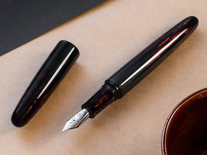 Taiyo - Red Fountain Pen - Wancher Pen