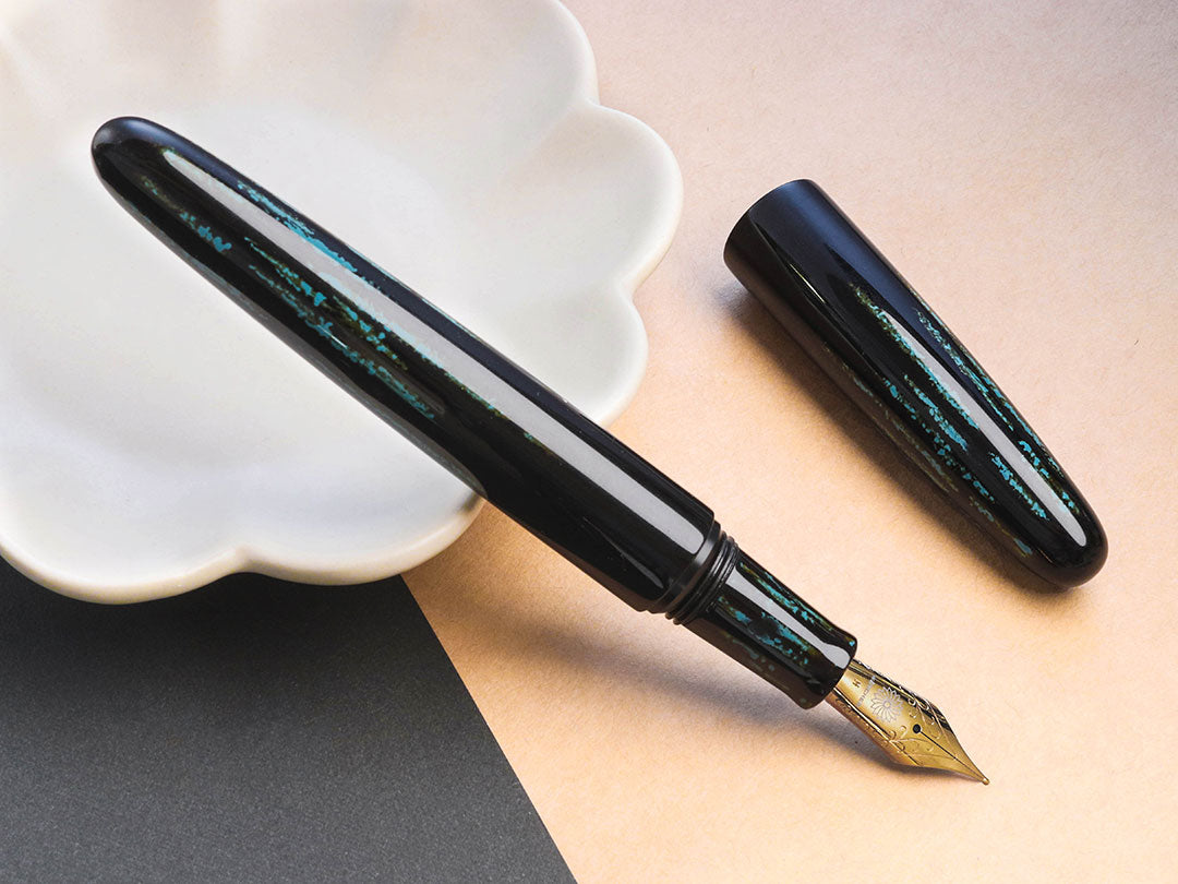 Taiyo - Blue Fountain Pen - Wancher Pen