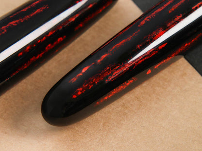 Taiyo - Red Fountain Pen - Wancher Pen