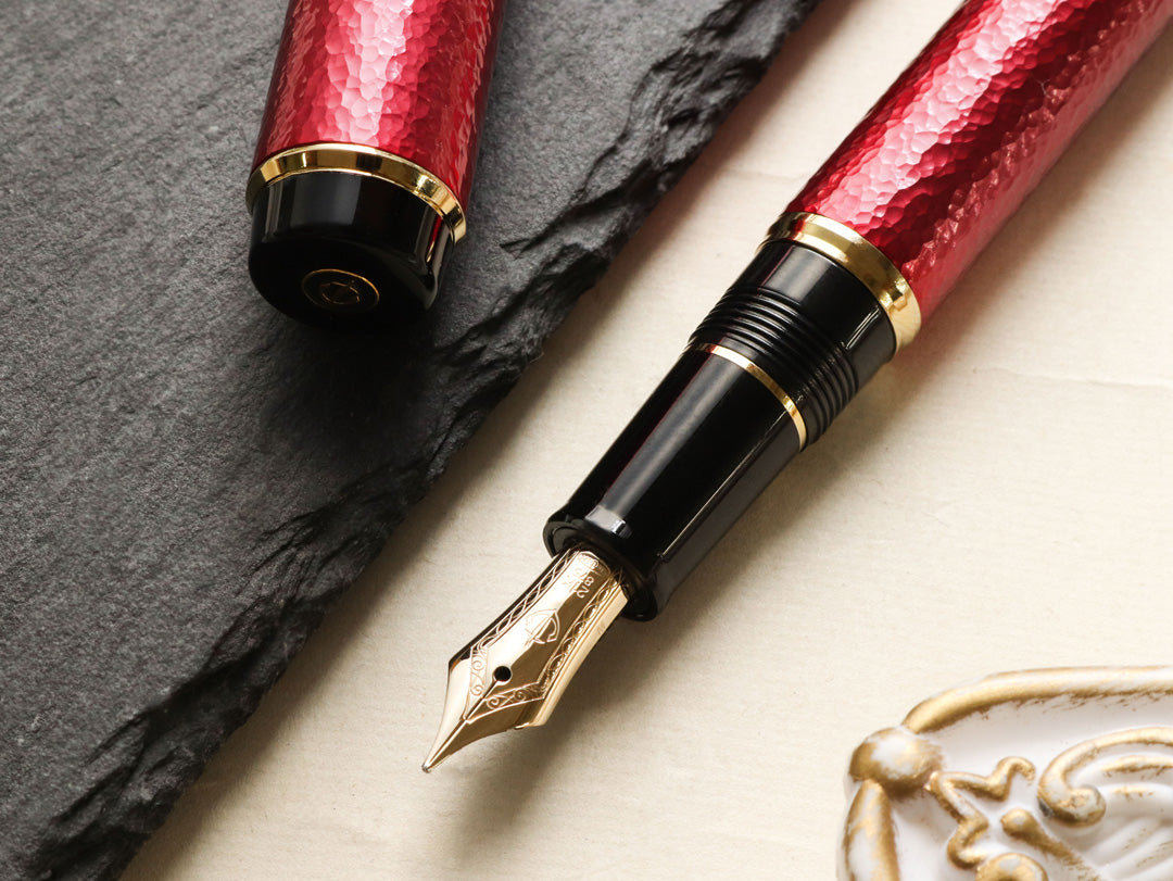 Japan Red Fountain Pen - Wancherpen International