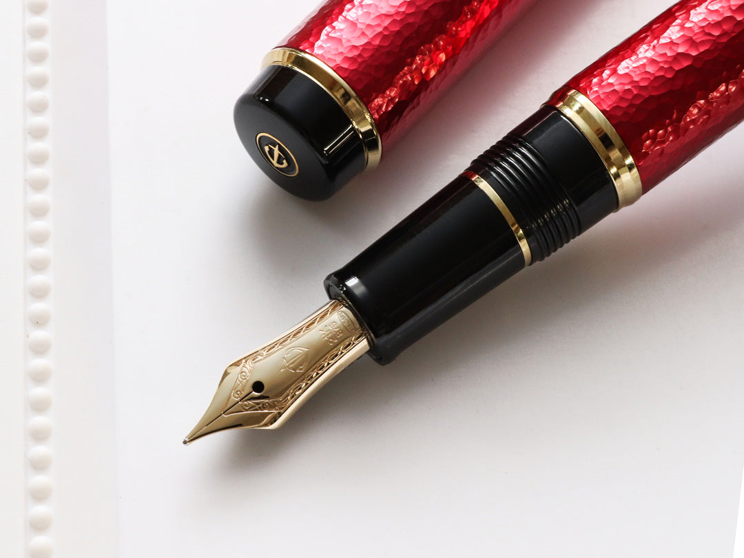 Japan Red Fountain Pen - Wancherpen International