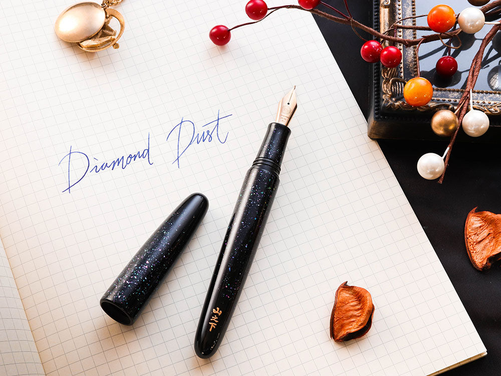 Raden Diamond Dust Fountain Pen - Wancher Pen