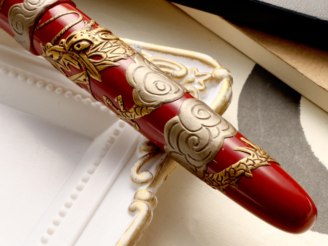 Tsuikin - Twin Dragons - Red Urushi - Wancherpen International