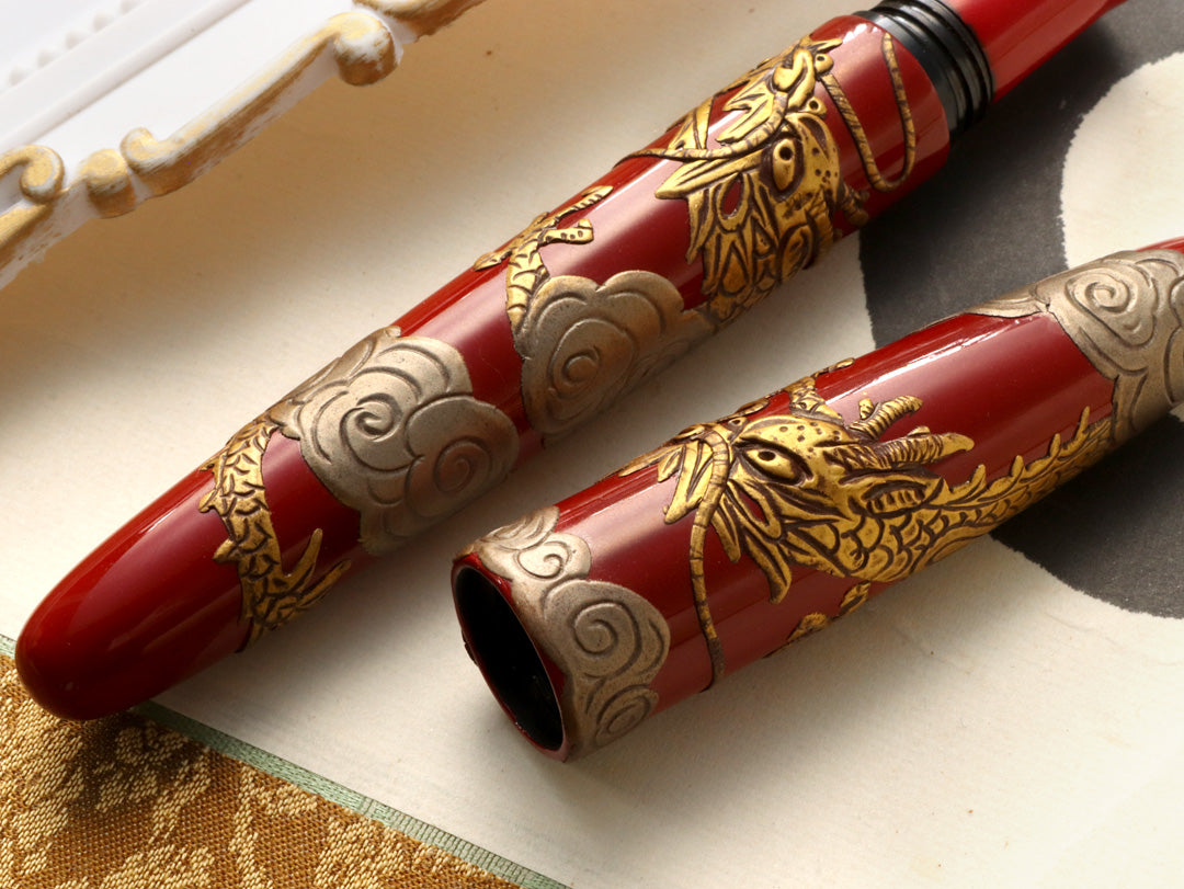 Tsuikin - Twin Dragons - Red Urushi - Wancherpen International