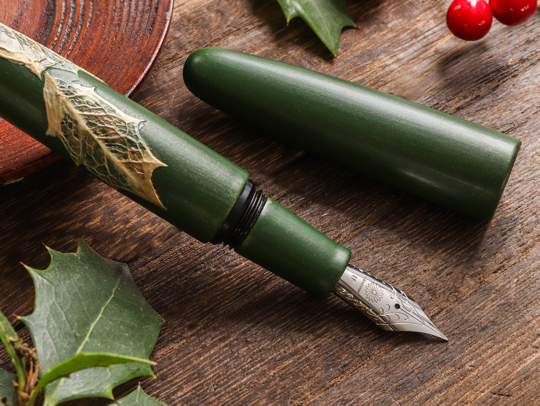 季映 Kiei Urushi - Holly Olive Green - Wancherpen International