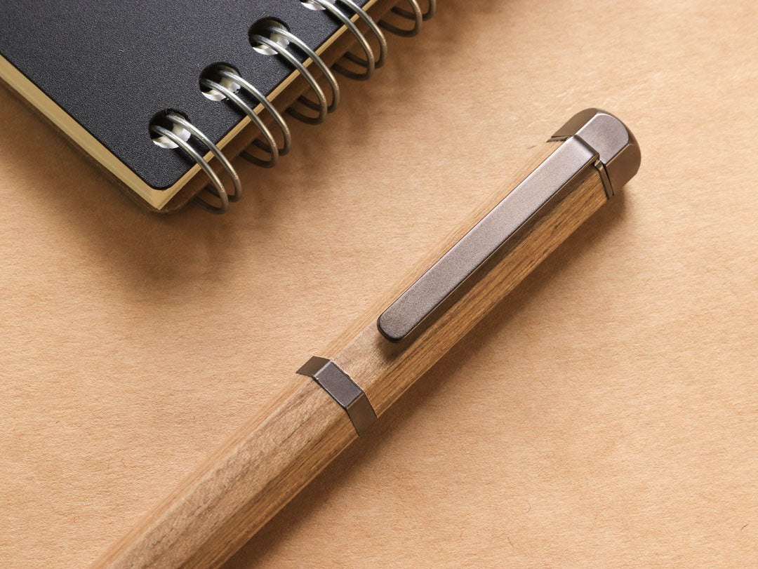 Meiboku Hexagonal Sandalwood Ballpoint Pen - Wancher Pen