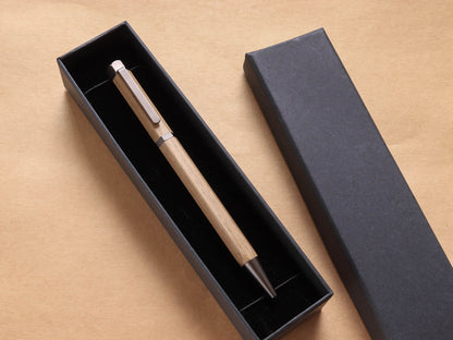 Meiboku Hexagonal Sandalwood Ballpoint Pen - Wancher Pen