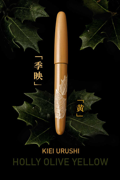 季映 Kiei Urushi - Holly Olive Yellow - Wancherpen International